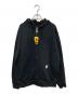 CarHartt（カーハート）の古着「ジップパーカー」｜ブラック