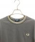 FRED PERRY (フレッドペリー) 半袖Tシャツ　Twin Tipped T-Shirt グレー サイズ:M：6000円