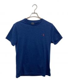 POLO RALPH LAUREN（ポロ・ラルフローレン）の古着「半袖Tシャツ CUSTOM SLIM FIT」｜ブルー