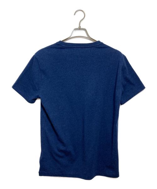 POLO RALPH LAUREN（ポロ・ラルフローレン）POLO RALPH LAUREN (ポロ・ラルフローレン) 半袖Tシャツ CUSTOM SLIM FIT ブルー サイズ:M 未使用品の古着・服飾アイテム