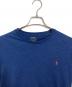 POLO RALPH LAUREN (ポロ・ラルフローレン) 半袖Tシャツ CUSTOM SLIM FIT ブルー サイズ:M 未使用品：5000円