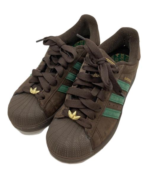 adidas（アディダス）adidas (アディダス) スーパースターⅡ ブラウン サイズ:26の古着・服飾アイテム
