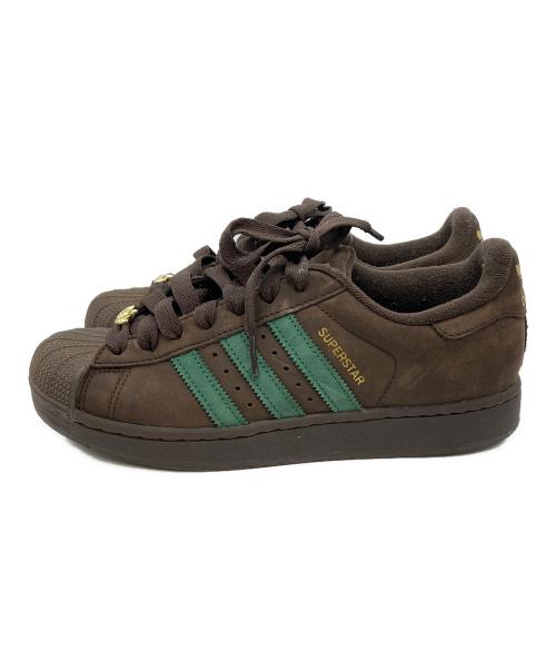 adidas（アディダス）adidas (アディダス) スーパースターⅡ ブラウン サイズ:26の古着・服飾アイテム