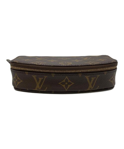 LOUIS VUITTON（ルイ ヴィトン）LOUIS VUITTON (ルイ ヴィトン) モノグラム ポッシュ モンテカルロ ジュエリーポーチ ブラウンの古着・服飾アイテム