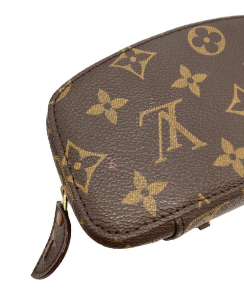 LOUIS VUITTON（ルイ ヴィトン）LOUIS VUITTON (ルイ ヴィトン) モノグラム ポッシュ モンテカルロ ジュエリーポーチ ブラウンの古着・服飾アイテム