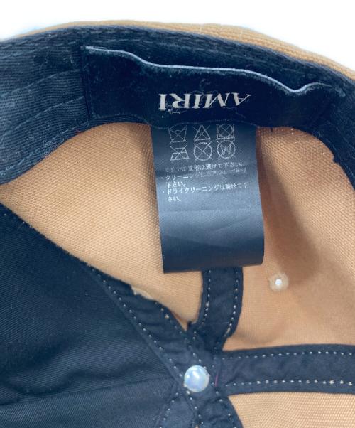 AMIRI（アミリ）AMIRI (アミリ) MA FULL CANVAS HAT キャップ ベージュの古着・服飾アイテム