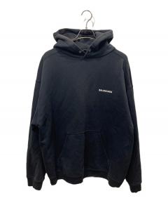 中古・古着通販】BLVCK PARIS (ブラック パリ) ロゴ刺繍パーカー
