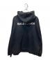 BALENCIAGA (バレンシアガ) バックロゴプリントプルオーバーパーカー ブラック サイズ:XXL：18000円