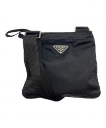 PRADA（プラダ）の古着「ナイロンショルダーサコッシュ」｜ブラック