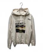 NEIGHBORHOODネイバーフッド）の古着「プルオーバーパーカー　NHON.SUBMIT C-HOODED.LS」｜ベージュ