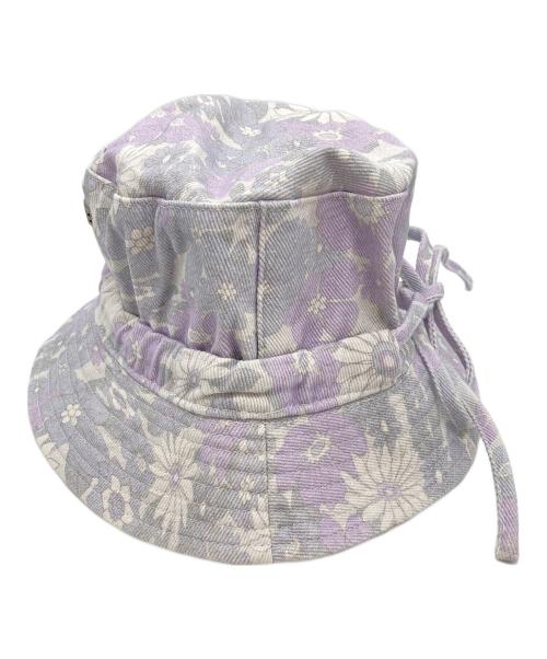 jacquemus（ジャックムス）JACQUEMUS (ジャックムス) 花柄バケットハット パープル サイズ:58の古着・服飾アイテム