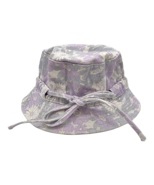 jacquemus（ジャックムス）JACQUEMUS (ジャックムス) 花柄バケットハット パープル サイズ:58の古着・服飾アイテム