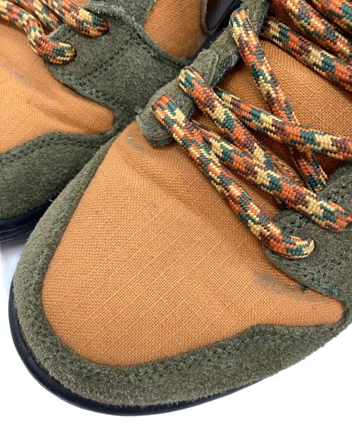 NIKE SB（ナイキエスビー）NIKE SB (ナイキエスビー) PASSPORT (パスポート) ハイカットスニーカー オリーブ×ブラウン サイズ:28cmの古着・服飾アイテム