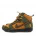 NIKE SB (ナイキエスビー) PASSPORT (パスポート) ハイカットスニーカー オリーブ×ブラウン サイズ:28cm：6000円