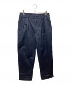 nanamicaナナミカ）の古着「Double Pleated Chino Pants」｜ネイビー