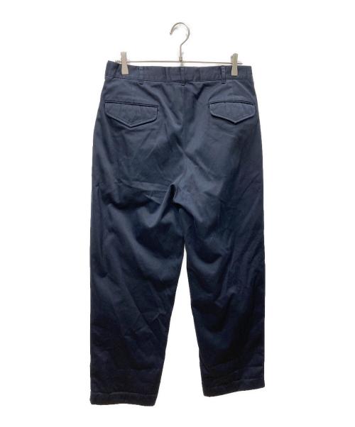 nanamica（ナナミカ）nanamica (ナナミカ) Double Pleated Chino Pants ネイビー サイズ:32の古着・服飾アイテム