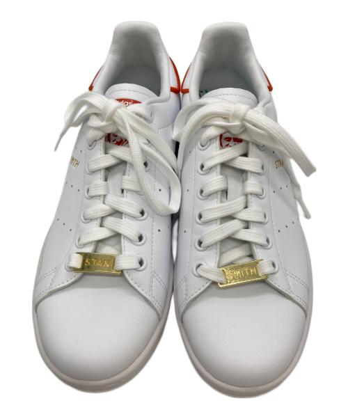 adidas（アディダス）adidas (アディダス) ローカットスニーカー ホワイト サイズ:23.5 未使用品の古着・服飾アイテム