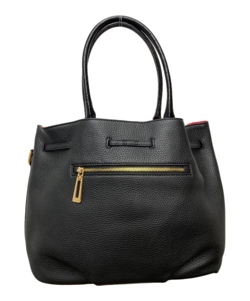 COCOCELUX GOLD（ココセリュックスゴールド）COCOCELUX GOLD (ココセリュックスゴールド) レザーハンドバッグ ブラックの古着・服飾アイテム