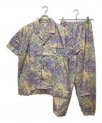 Yves Saint Laurentイヴサンローラン）の古着「パジャマシャツセットアップ」｜マルチカラー