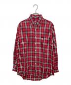 Burberry'sバーバリーズ）の古着「チェックシャツ」｜レッド