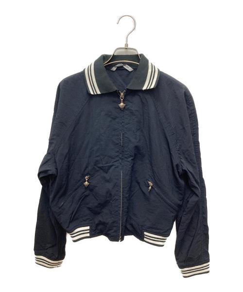 VERSACE Sport（ヴェルサーチ スポーツ）VERSACE Sport (ヴェルサーチ スポーツ) ジップジャケット ネイビー サイズ:40の古着・服飾アイテム
