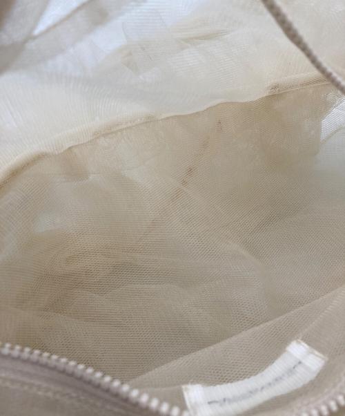 Chika Kisada（チカ キサダ）Chika Kisada (チカ キサダ) チュールBAG ベージュの古着・服飾アイテム