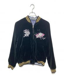 BACK STREET CRAWLER（バックストリートクローラー）の古着「スカジャン」｜ブラック