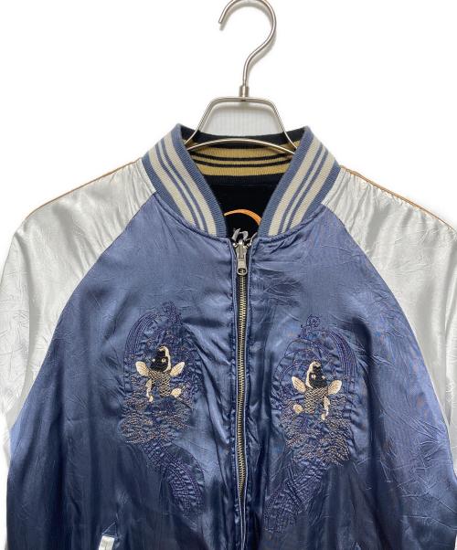 BACK STREET CRAWLER（バックストリートクローラー）BACK STREET CRAWLER (バックストリートクローラー) スカジャン ブラック サイズ:Mの古着・服飾アイテム