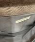 中古・古着 MIU MIU (ミュウミュウ) スエードメッシュショルダーバッグ ブラウン：45000円