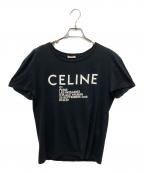 CELINEセリーヌ）の古着「インビテーションTシャツ」｜ブラック
