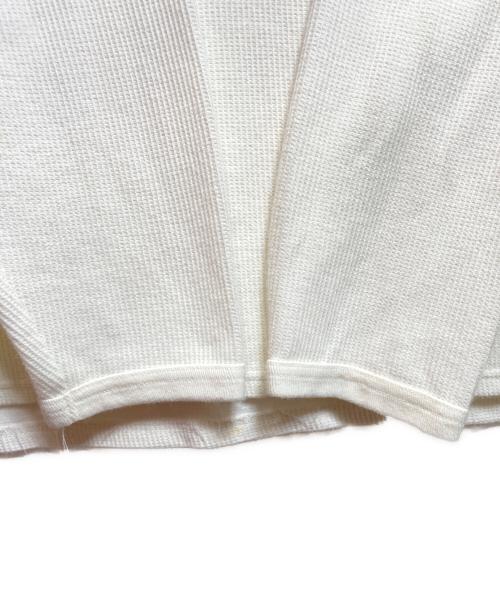 blurhms ROOTSTOCK（ブラームスルーツストック）blurhms ROOTSTOCK (ブラームスルーツストック) サーマルカットソー ホワイト サイズ:5の古着・服飾アイテム