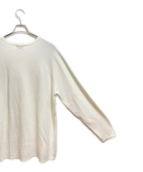 blurhms ROOTSTOCK（ブラームスルーツストック）blurhms ROOTSTOCK (ブラームスルーツストック) サーマルカットソー ホワイト サイズ:5の古着・服飾アイテム
