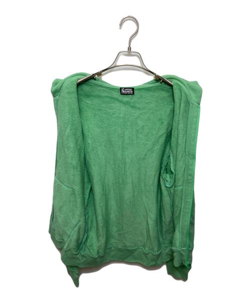 Hysteric Glamour（ヒステリックグラマー）Hysteric Glamour (ヒステリックグラマー) VIXEN SCRATCHジップパーカー 黄緑 サイズ:FREEの古着・服飾アイテム