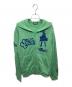 Hysteric Glamour（ヒステリックグラマー）の古着「VIXEN SCRATCHジップパーカー」｜黄緑
