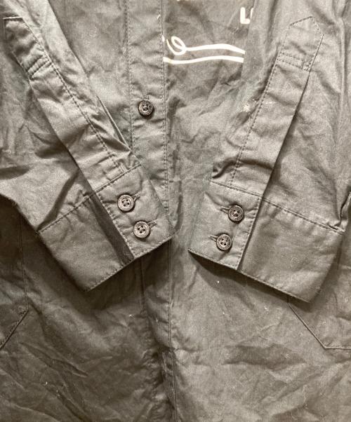 hysterics（ヒステリックス）hysterics (ヒステリックス) シャツワンピース ブラック サイズ:Freeの古着・服飾アイテム