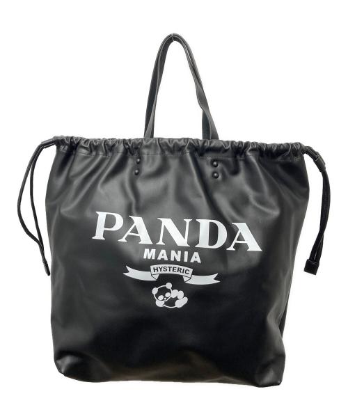 Hysteric Glamour（ヒステリックグラマー）Hysteric Glamour (ヒステリックグラマー) 巾着(W) PANDA MANIA ブラック 未使用品の古着・服飾アイテム