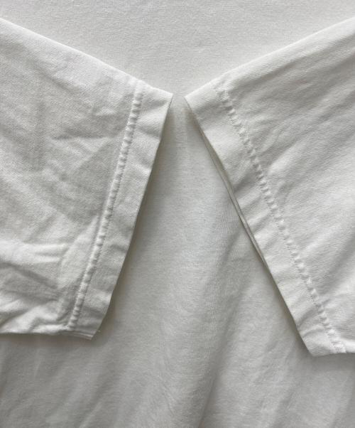 DESCENDANT（ディセンダント）DESCENDANT (ディセンダント) ボックスロゴクルーネックTシャツ ホワイト サイズ:2の古着・服飾アイテム