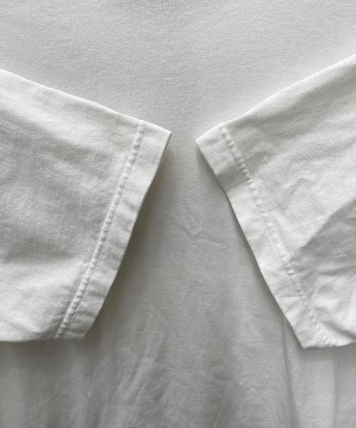 DESCENDANT（ディセンダント）DESCENDANT (ディセンダント) ボックスロゴクルーネックTシャツ ホワイト サイズ:2の古着・服飾アイテム