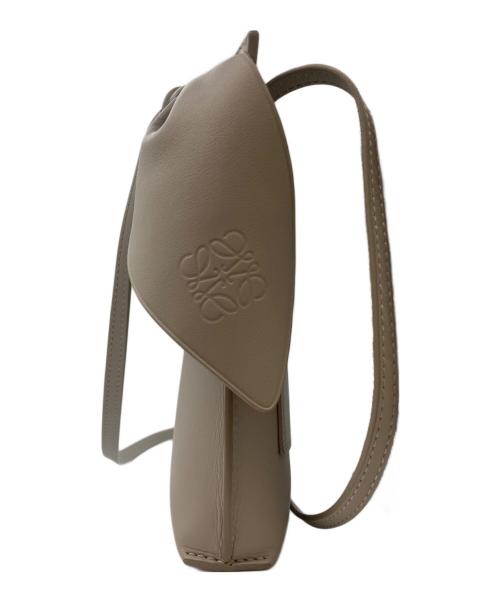 LOEWE（ロエベ）LOEWE (ロエベ) ショルダーポーチ グレーの古着・服飾アイテム