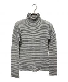 ISSEY MIYAKE（イッセイミヤケ）の古着「蛇腹プリーツカットソー」｜スカイブルー
