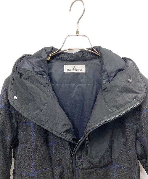 STONE ISLAND（ストーンアイランド）STONE ISLAND (ストーンアイランド) 中綿ジャケット ブラック サイズ:Sの古着・服飾アイテム