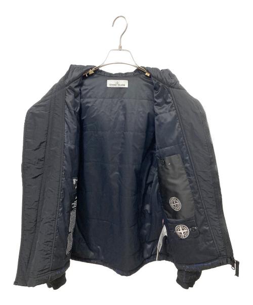 STONE ISLAND（ストーンアイランド）STONE ISLAND (ストーンアイランド) 中綿ジャケット ブラック サイズ:Sの古着・服飾アイテム