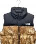 THE NORTH FACE (ザ ノース フェイス) Novelty Nuptse Vest ブラック×ブラウン サイズ:M：18000円