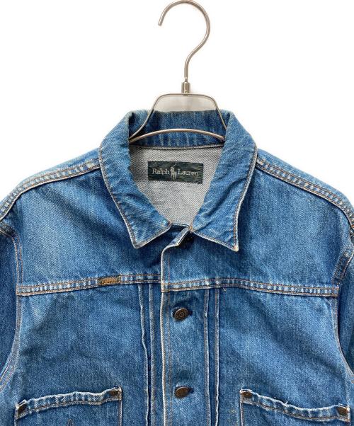 RALPH LAUREN（ラルフローレン）RALPH LAUREN (ラルフローレン) デニムジャケット インディゴ サイズ:Lの古着・服飾アイテム