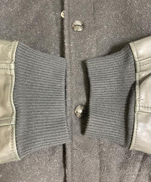 POLO RALPH LAUREN（ポロ・ラルフローレン）POLO RALPH LAUREN (ポロ・ラルフローレン) 袖切替スタジャン ブラック サイズ:Mの古着・服飾アイテム