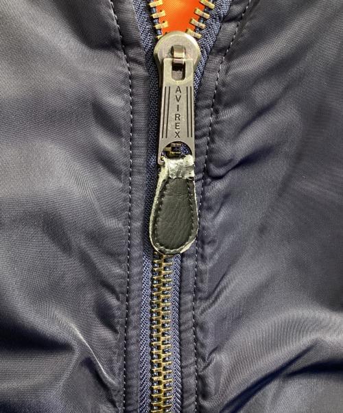 AVIREX（アヴィレックス）AVIREX (アヴィレックス) MA-1ジャケット ネイビー サイズ:Lの古着・服飾アイテム