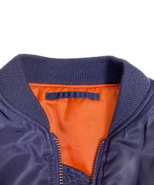 AVIREX（アヴィレックス）AVIREX (アヴィレックス) MA-1ジャケット ネイビー サイズ:Lの古着・服飾アイテム