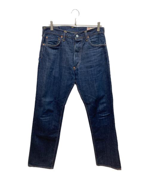 Evisu Jeans（エヴィスジーンズ）Evisu Jeans (エヴィスジーンズ) NO.2カモメデニムパンツ インディゴ サイズ: 81cm (W32×L35)の古着・服飾アイテム