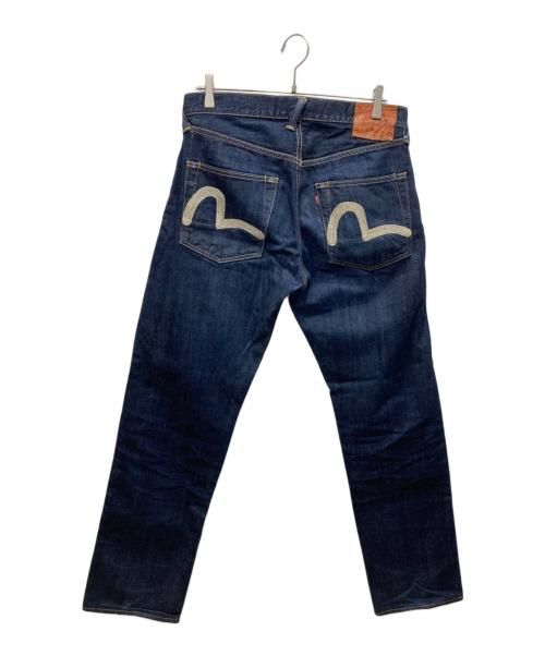 Evisu Jeans（エヴィスジーンズ）Evisu Jeans (エヴィスジーンズ) NO.2カモメデニムパンツ インディゴ サイズ: 81cm (W32×L35)の古着・服飾アイテム