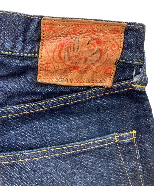 Evisu Jeans（エヴィスジーンズ）Evisu Jeans (エヴィスジーンズ) NO.2カモメデニムパンツ インディゴ サイズ: 81cm (W32×L35)の古着・服飾アイテム